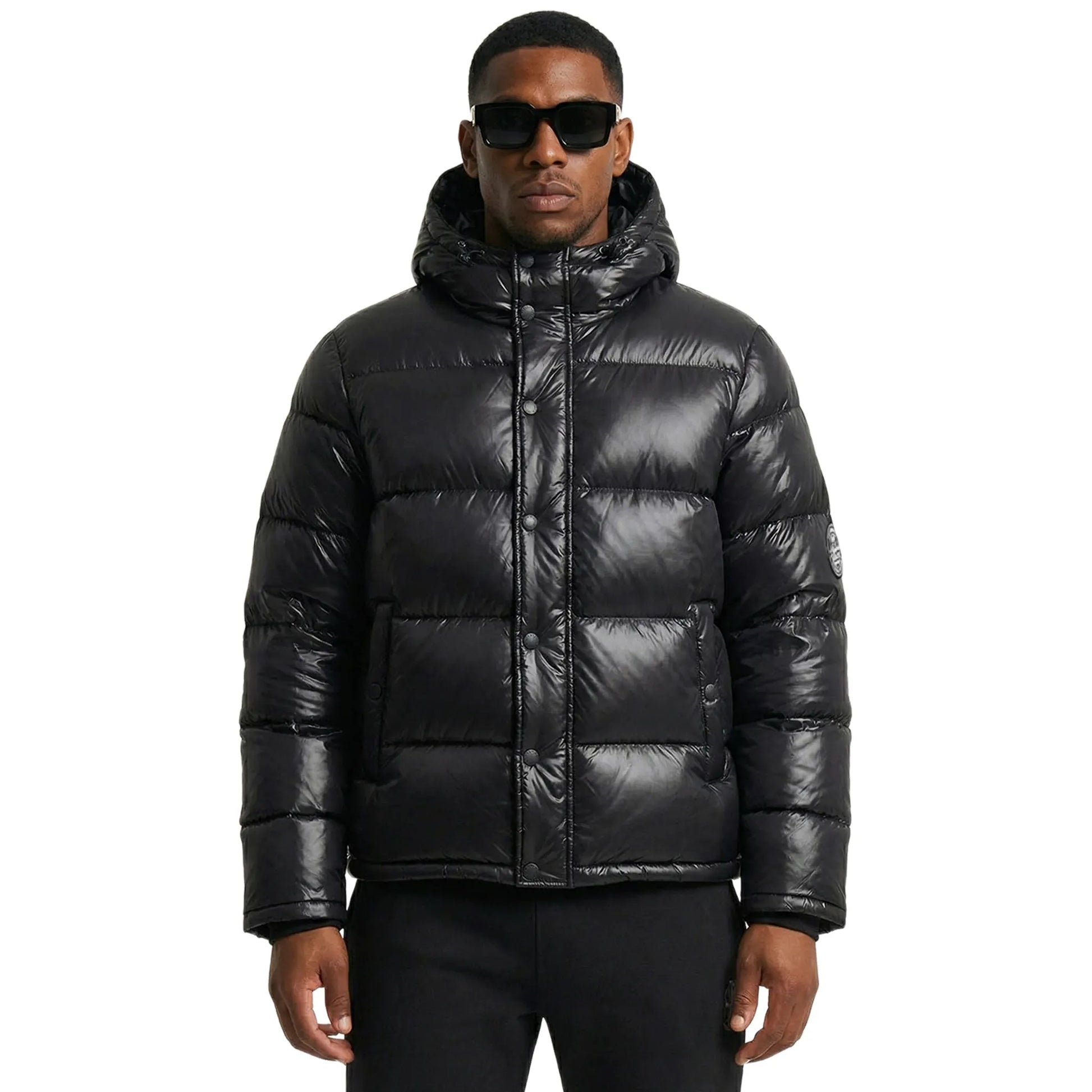 Légende Paris Lightweight Black Puffer Jacket