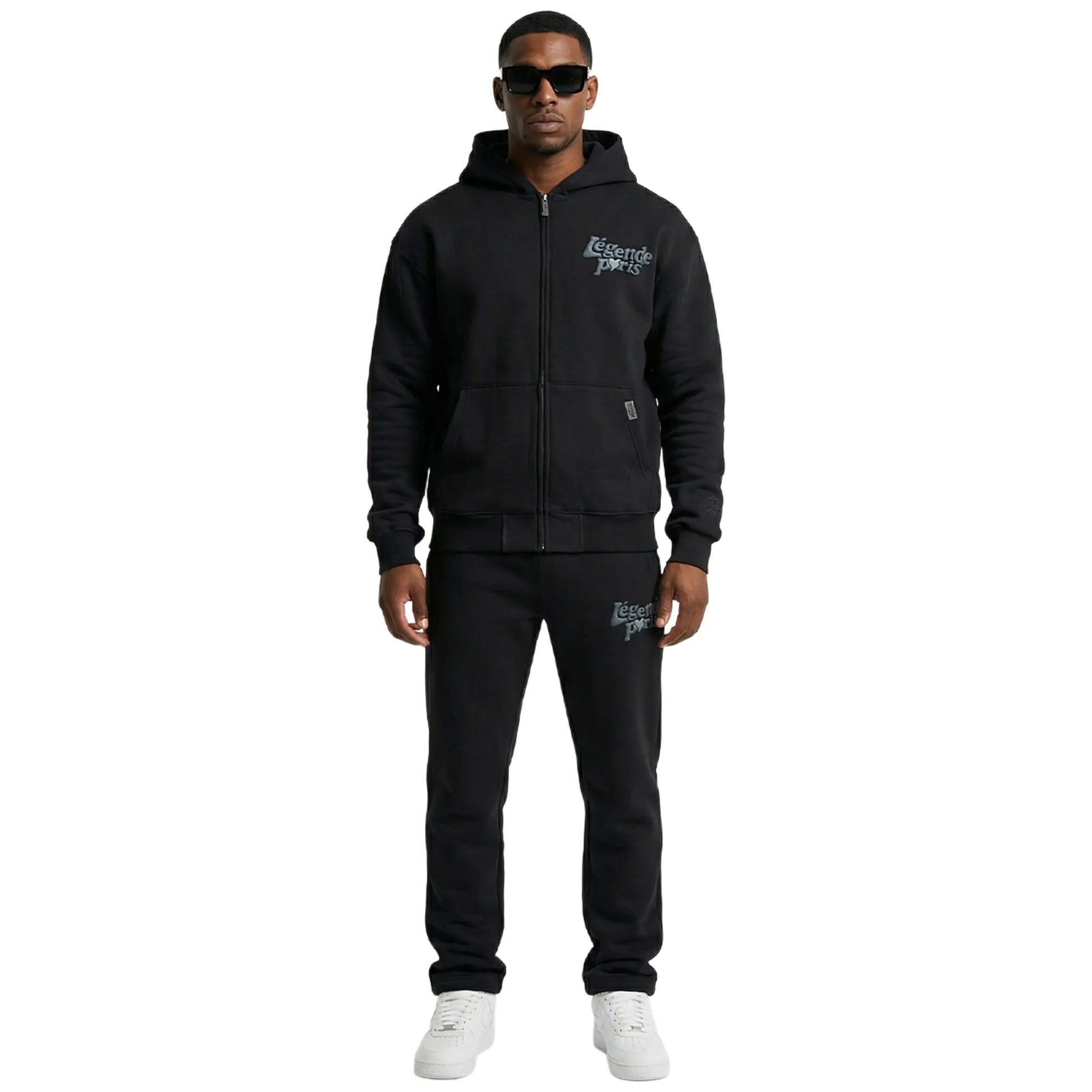Légende Paris Lnd Tonal Black Sweatpants