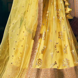Lily Yellow Lehenga Choli