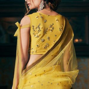 Lily Yellow Lehenga Choli