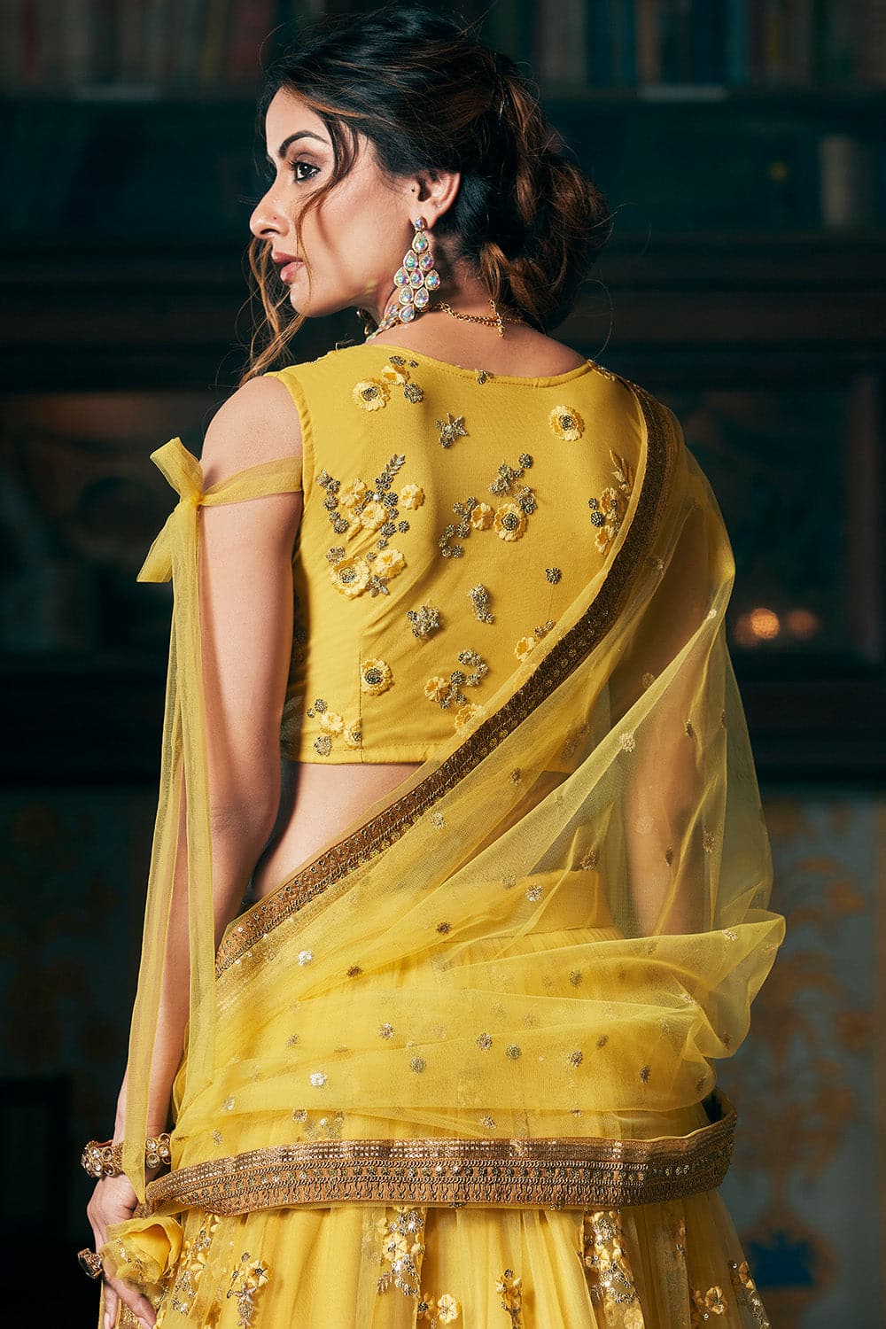 Lily Yellow Lehenga Choli
