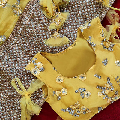 Lily Yellow Lehenga Choli