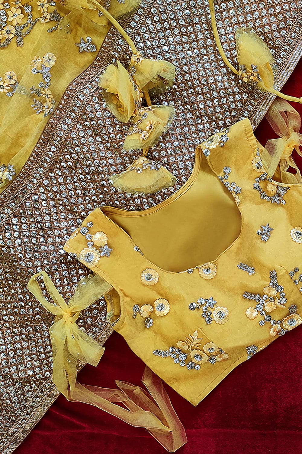 Lily Yellow Lehenga Choli