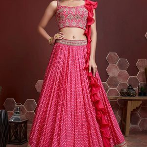 Magenta Pink Lehenga Choli