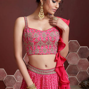 Magenta Pink Lehenga Choli