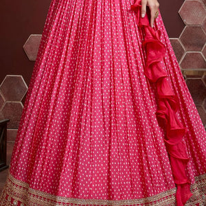 Magenta Pink Lehenga Choli