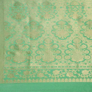 Light Green Festive Wear Woven Kanjivaram Silk Saree