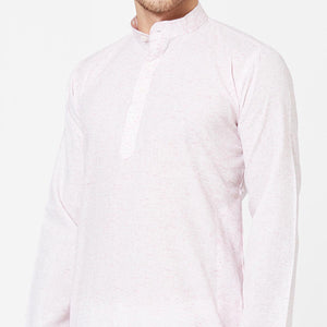 Light Pink Cotton Kurta