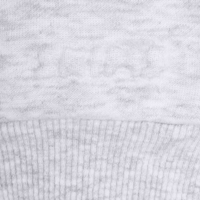 Skims Cotton Fleece Classic Crewneck Light Heather Grey