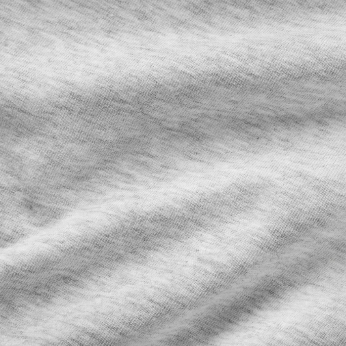 Skims Cotton Jersey Long Sleeve T-Shirt Light Heather Grey