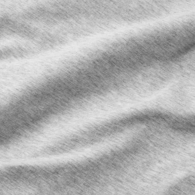 Skims Cotton Jersey Scoop Neck T-Shirt Light Heather Grey