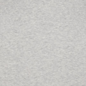 Skims Cotton Rib Loose Boxer Light Heather Grey