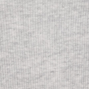 Skims Cotton Rib T-Shirt Light Heather Grey