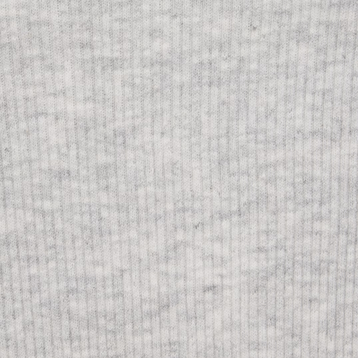 Skims Cotton Rib T-Shirt Light Heather Grey