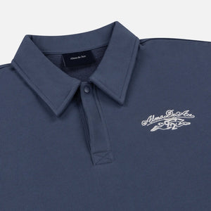 Alma De Ace Lina Rugby Blue Polo Shirt