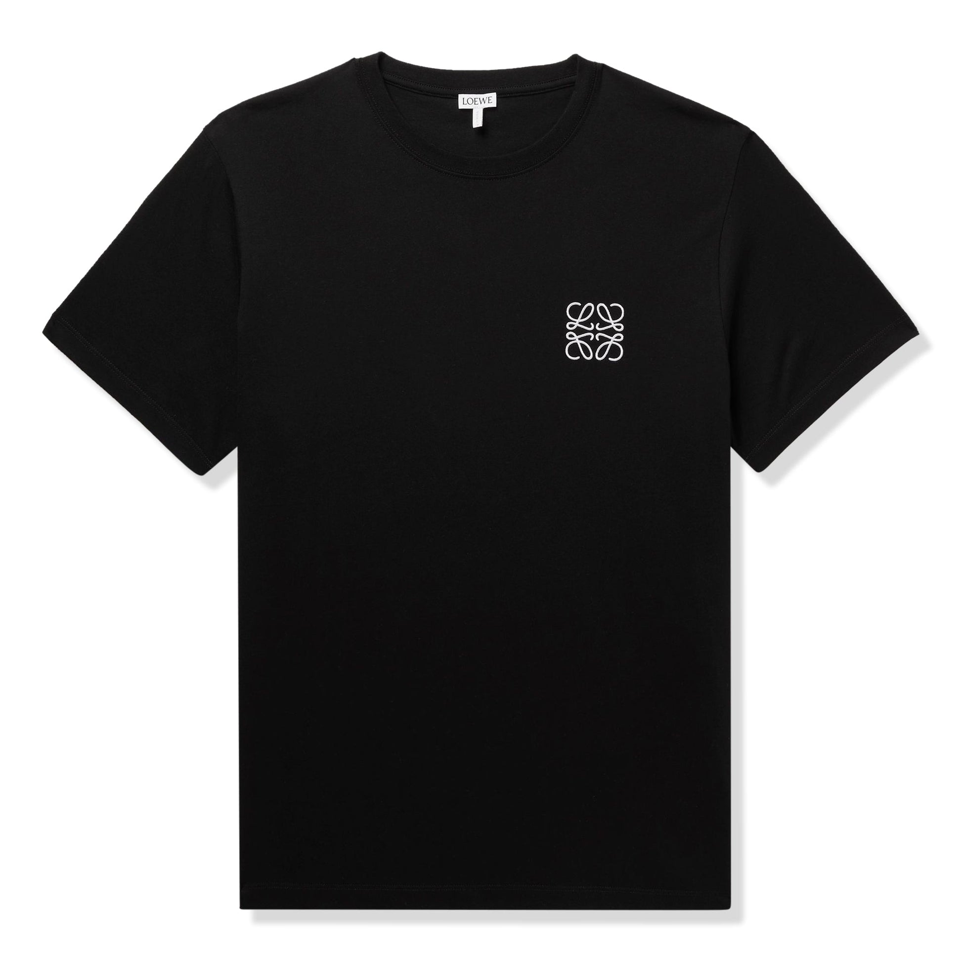 Loewe Anagram Chest Logo Black T Shirt