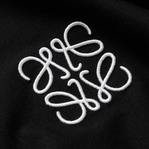 Loewe Anagram Chest Logo Black T Shirt