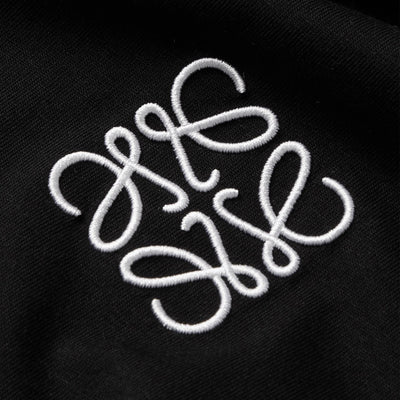 Loewe Anagram Chest Logo Black T Shirt