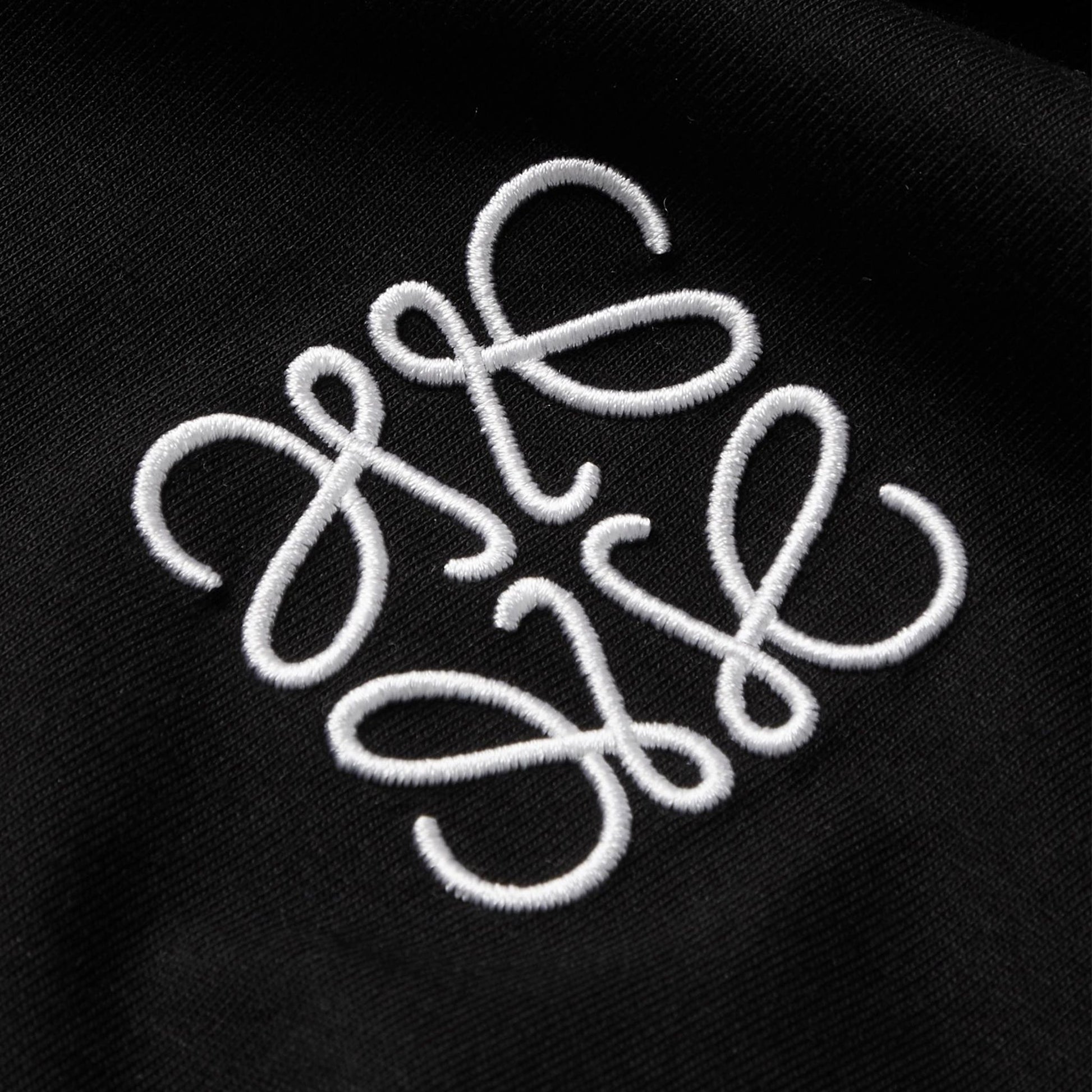 Loewe Anagram Chest Logo Black T Shirt