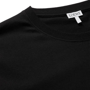 Loewe Anagram Chest Logo Black T Shirt