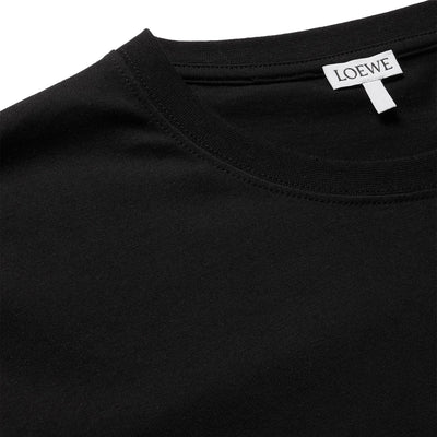 Loewe Anagram Chest Logo Black T Shirt