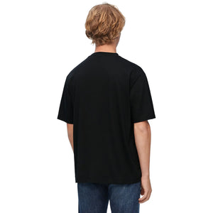 Loewe Anagram Fake Pocket Black Blue T Shirt