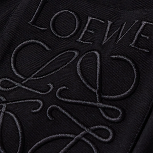 Loewe Relaxed Fit Black T Shirt