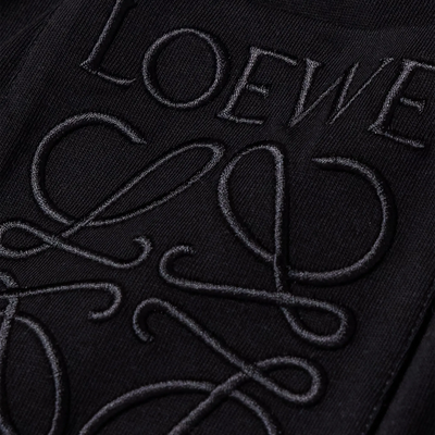 Loewe Relaxed Fit Black T Shirt