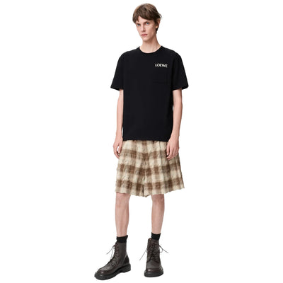 Loewe Relaxed Fit Cotton Black T-Shirt