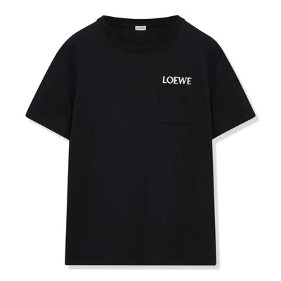 Loewe Relaxed Fit Cotton Black T-Shirt