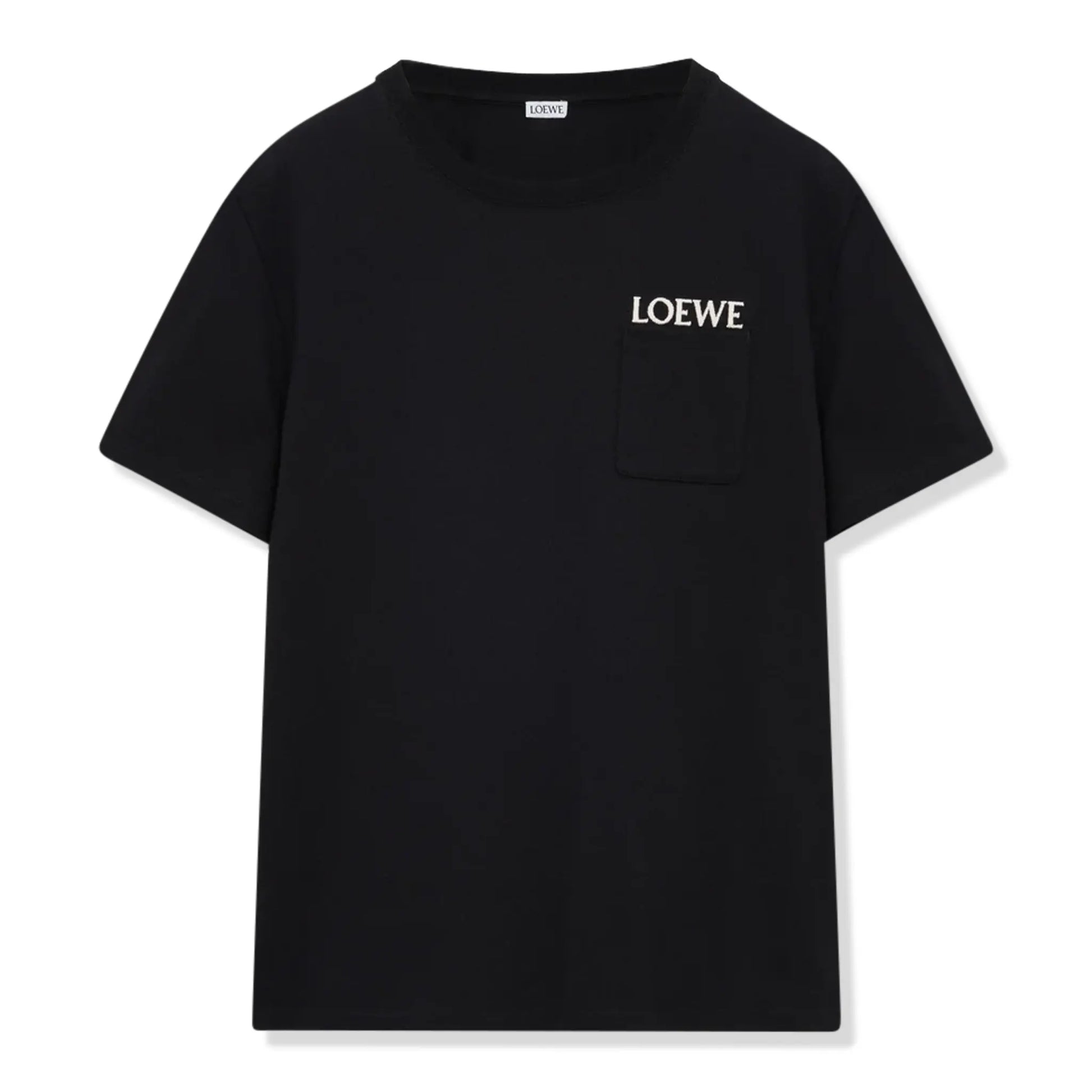 Loewe Relaxed Fit Cotton Black T-Shirt