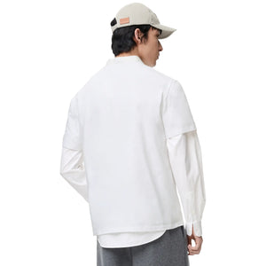 Loewe Relaxed Fit Cotton White T-Shirt