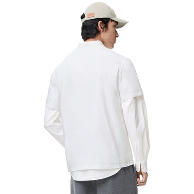 Loewe Relaxed Fit Cotton White T-Shirt