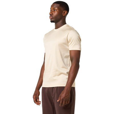 Loiano Egyptian Cotton Beige T-Shirt