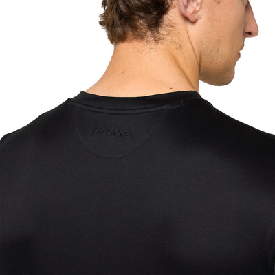 Loiano Egyptian Cotton Black T Shirt