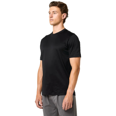 Loiano Egyptian Cotton Black T Shirt