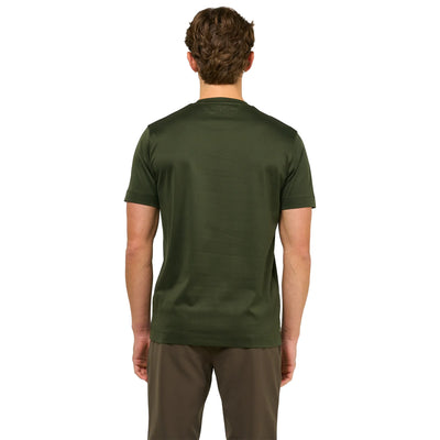 Loiano Egyptian Cotton Forest Green T Shirt