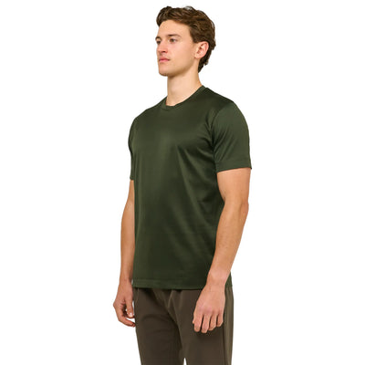 Loiano Egyptian Cotton Forest Green T Shirt