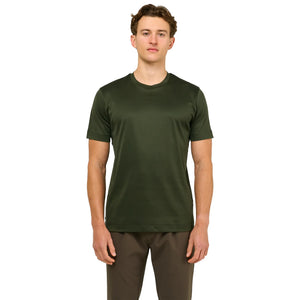 Loiano Egyptian Cotton Forest Green T Shirt