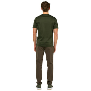 Loiano Egyptian Cotton Forest Green T Shirt