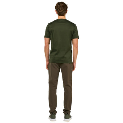 Loiano Egyptian Cotton Forest Green T Shirt