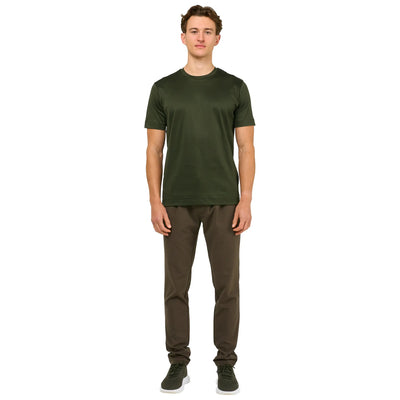 Loiano Egyptian Cotton Forest Green T Shirt