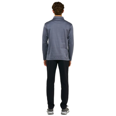 Loiano Egyptian Cotton L/S Steel Polo Shirt