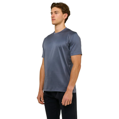 Loiano Egyptian Cotton Steel T Shirt