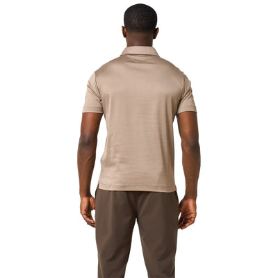 Loiano Egyptian Cotton Taupe Polo Shirt