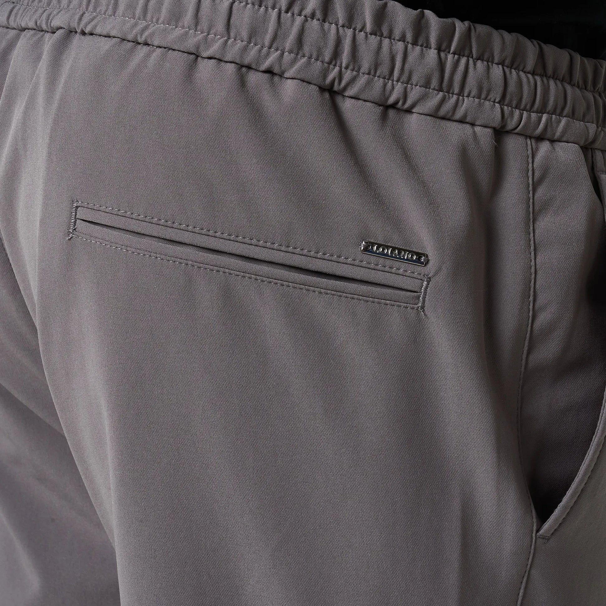 Loiano Tech Dark Grey Trousers