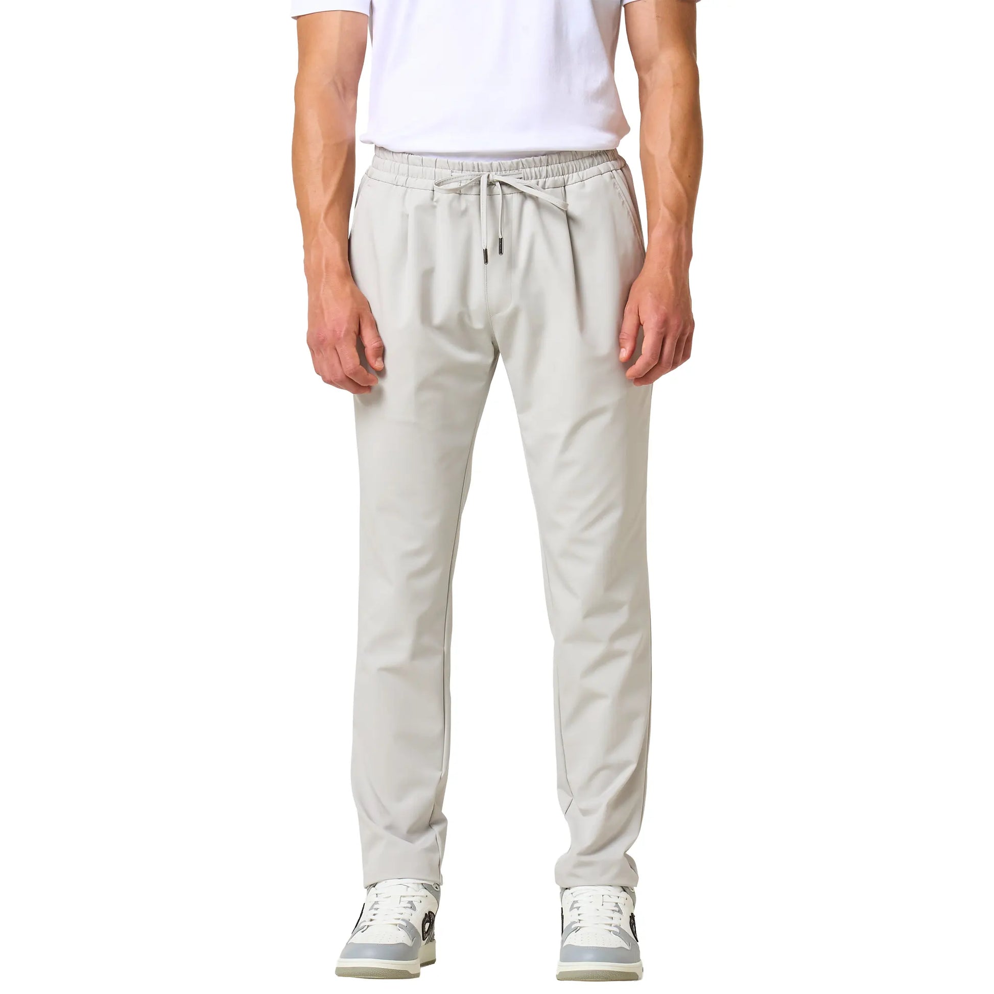 Loiano Tech Light Grey Trousers