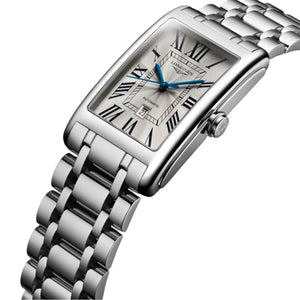 Longines Dolcevita Silver Flinque Dial Women 21mm