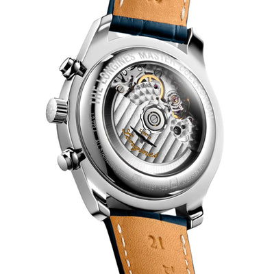 Longines Master Chrono Moonphase Silver Dial Men 42mm