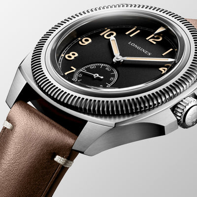 Longines Pilot Majetek Black dial Men 43mm